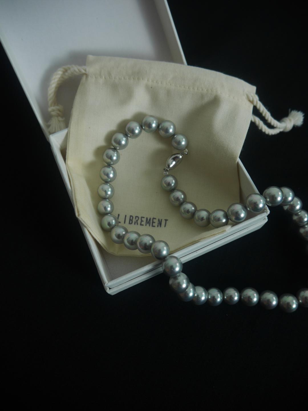 [LIBREMENT] round beads necklace