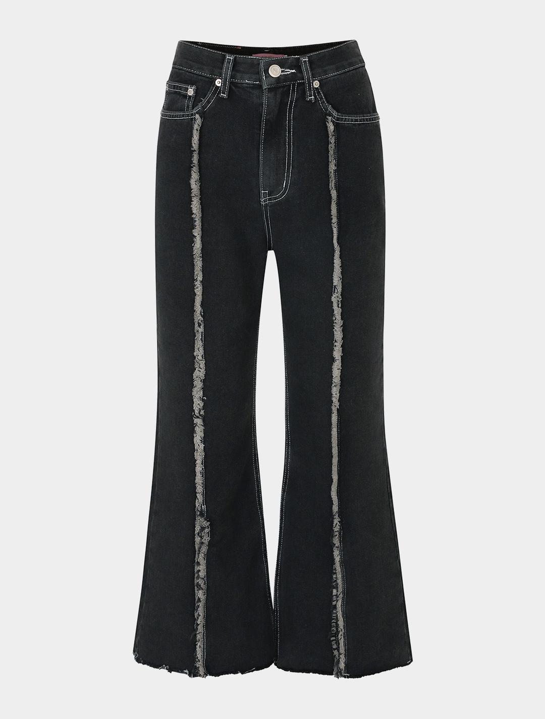 24s denim line play bootcut (black)