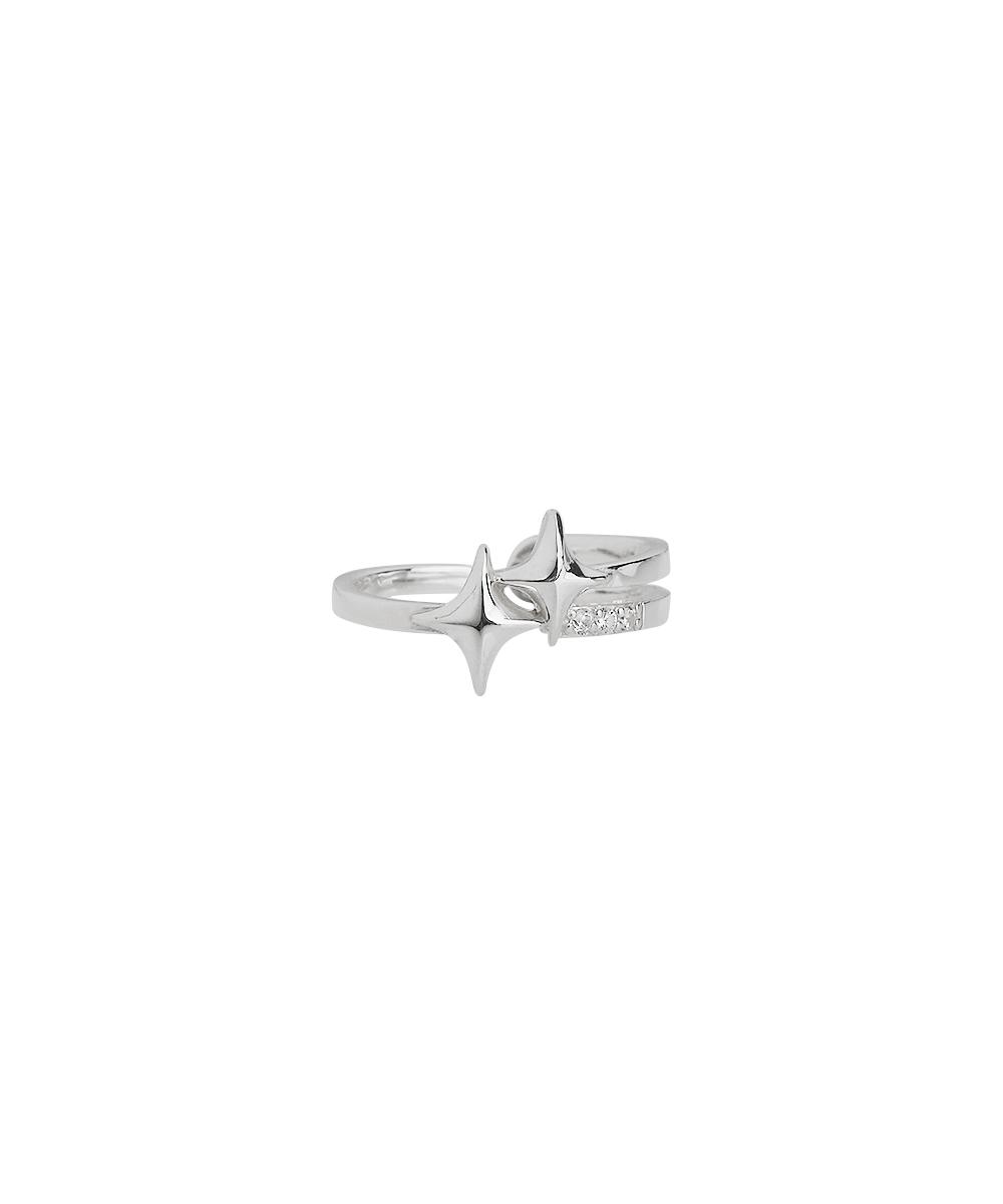 제나두 CUBIC SPARKLE RING l SILVER