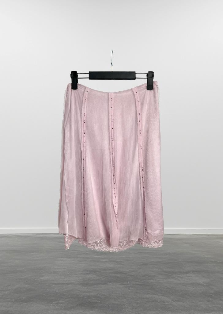 C.AUJARD silk skirt