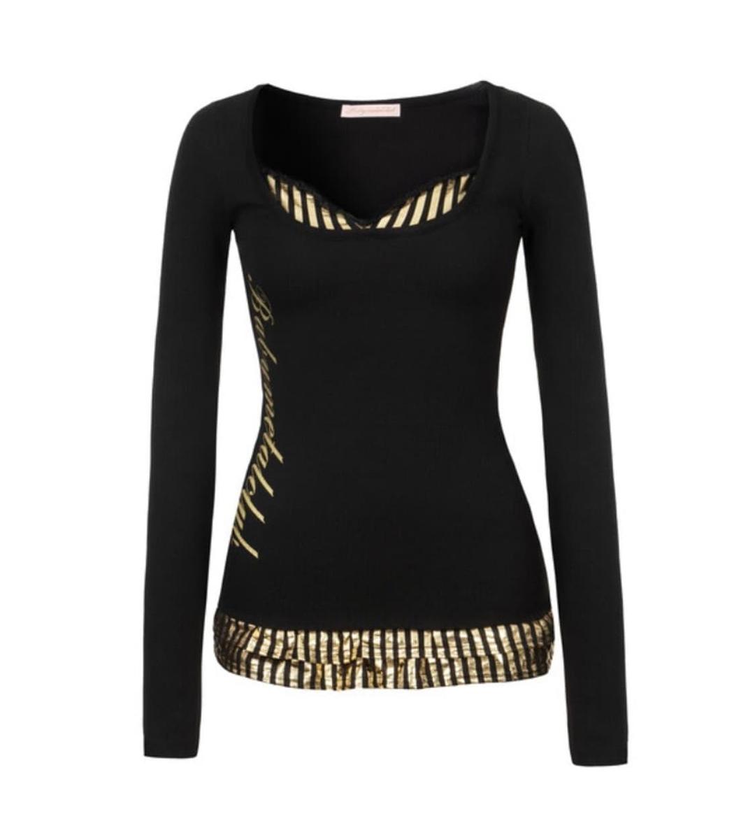 베이비메탈클럽 디스코 프릴 탑 블랙 | 후루츠패밀리