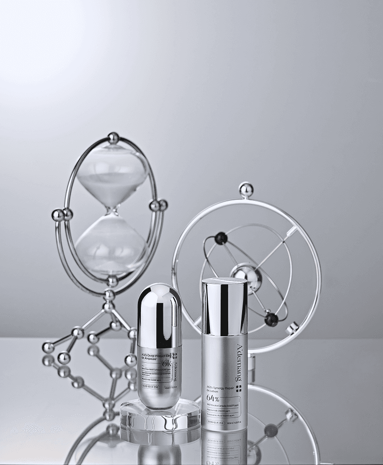 아드망 항당화 에이지이에스 2종 세트 (앰플 45ml 1개+로션 120ml 1개)