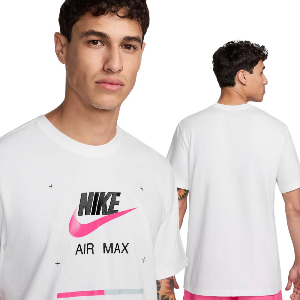 나이키 에어맥스 남성 반팔티 화이트 FV3778-100