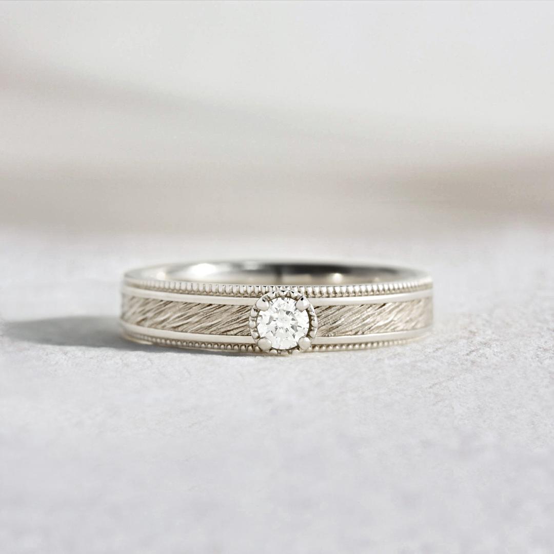 Bombi / 봄비(S) 웨딩밴드