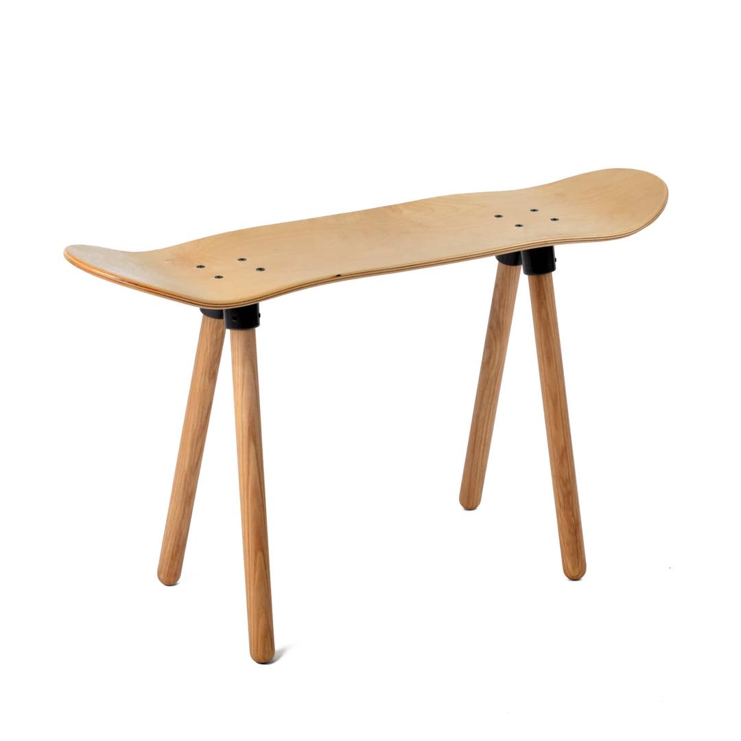 SK8STOOL - natural maple