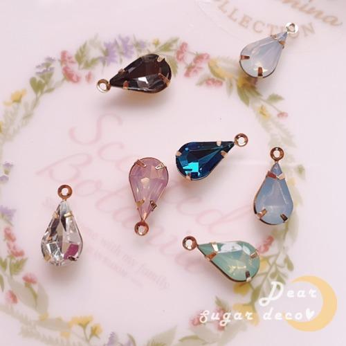 미니물방울 크리스탈 팬던트(4개)