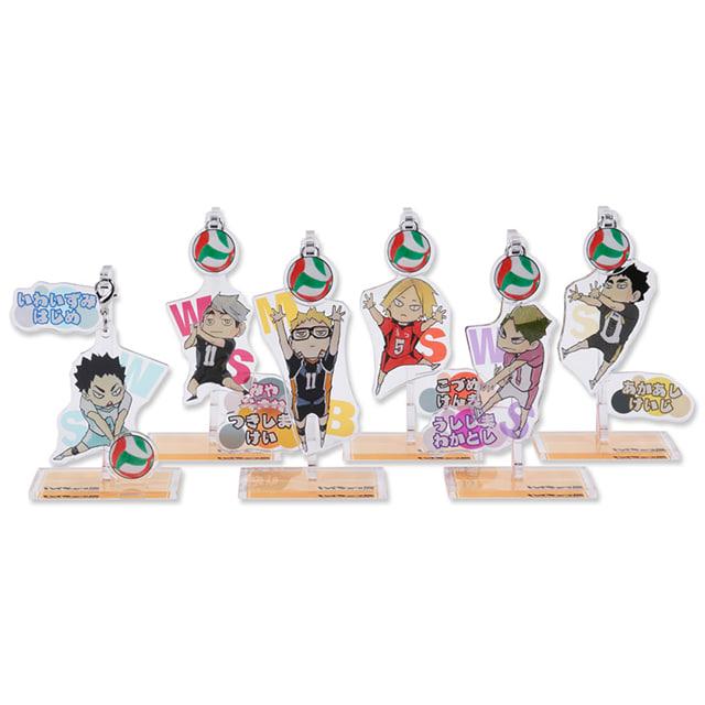 슈에이샤 점프샵 하이큐 굿즈 원화전 유랏토 아크릴 피규어 컬렉션 2탄 단품 (랜덤)