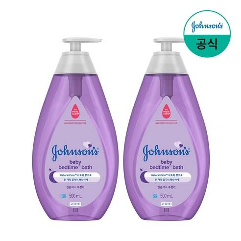 존슨즈베이비 베드타임 베이비 바스, 500ml, 2개 - 유아바디/헤어케어 | 쿠팡