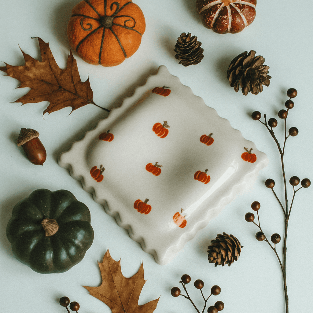 Handmade Kitchen Raviolis spoon rest | Boo Boo Clay