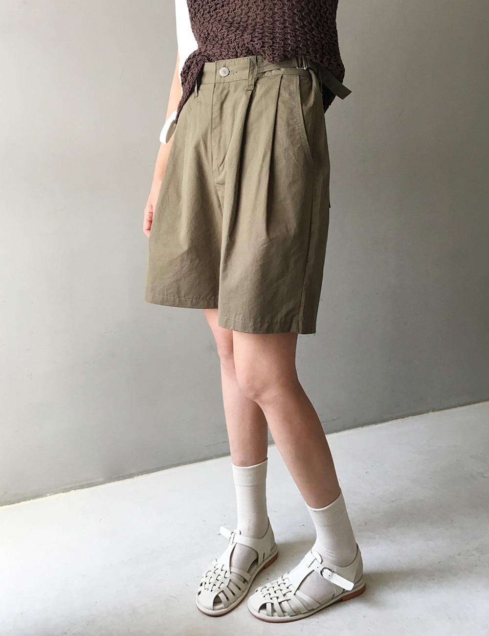 파즈스 와이드 비조 반바지 [3color]