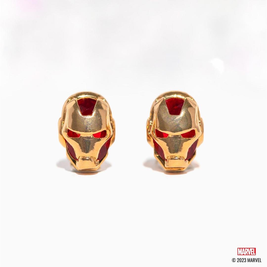 Marvel's Iron Man Studs - Gold