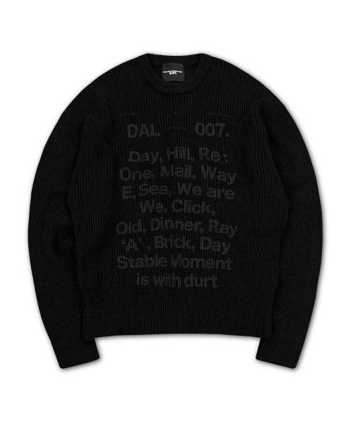 OUR RESORT PULLOVER (BLACK)