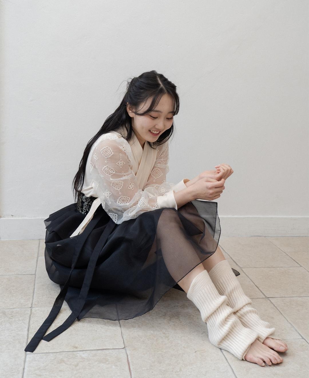 [MOKOYURI] 레이스 저고리