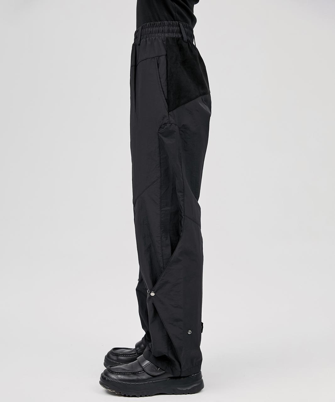 Obtuse Triangle Flap Pants - Black (FL-226)
