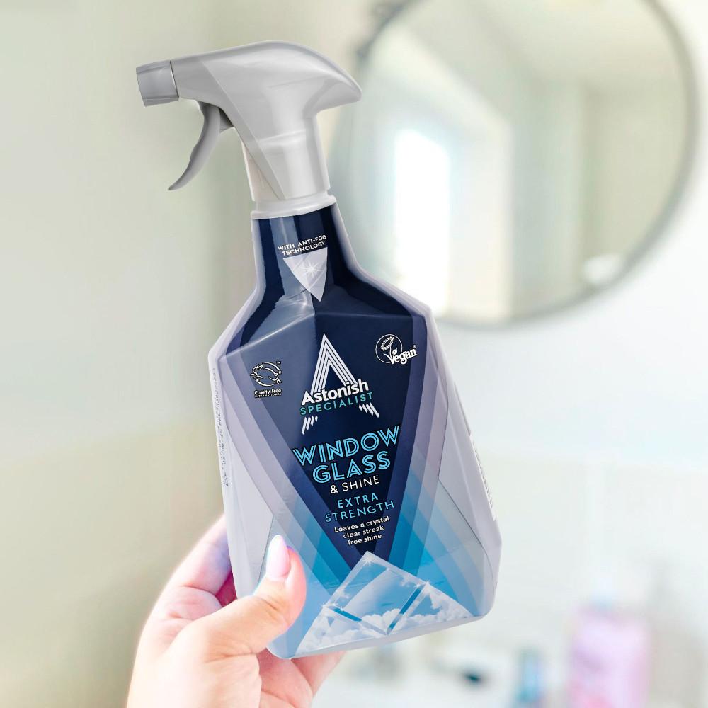 [본사] 아스토니쉬 유리창세정제 윈도우클리너 자동차 창문 거울 얼룩 세제 750ml