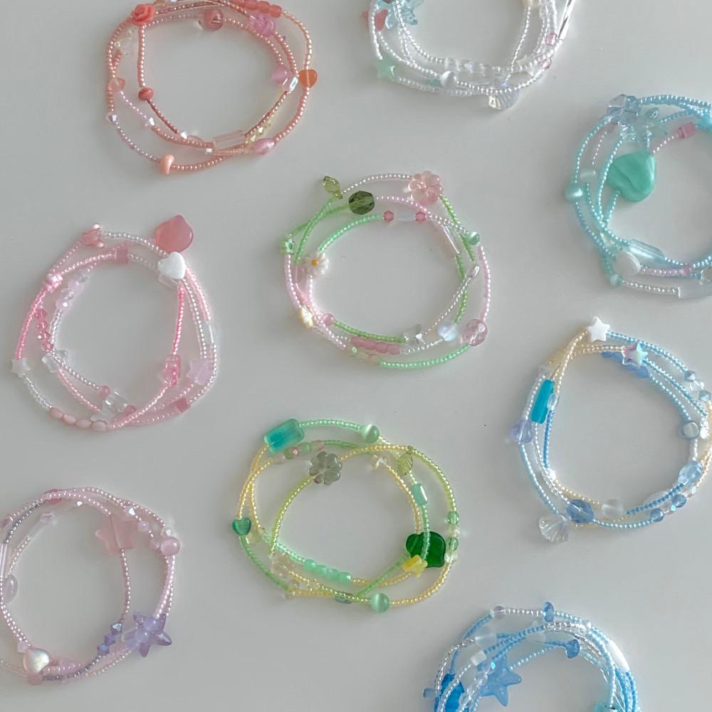 (25차) 원앤온리 one & only 미유키 시드 비즈 팔찌