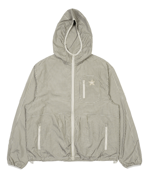 TCM starfish mini check windstopper (green)