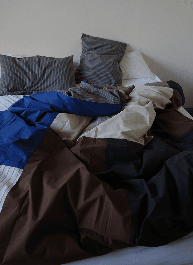 STRIPE PATCH DUVET COVER 2.0
