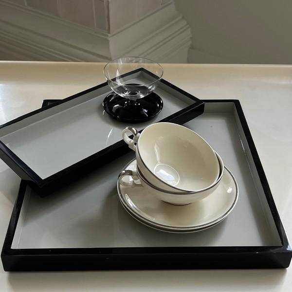 2000s enamel coated square trayㅣUSA