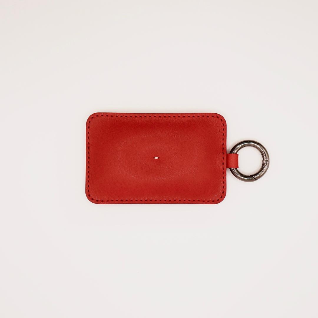 soft card wallet_red