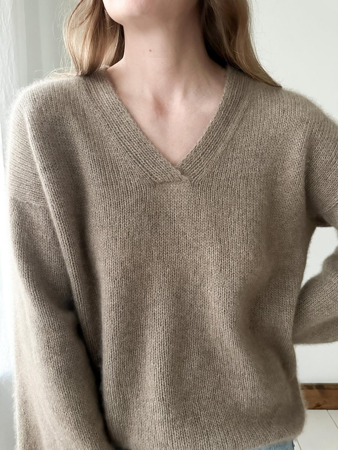 Moon Set Pullover - Knitting Pattern — Ozetta