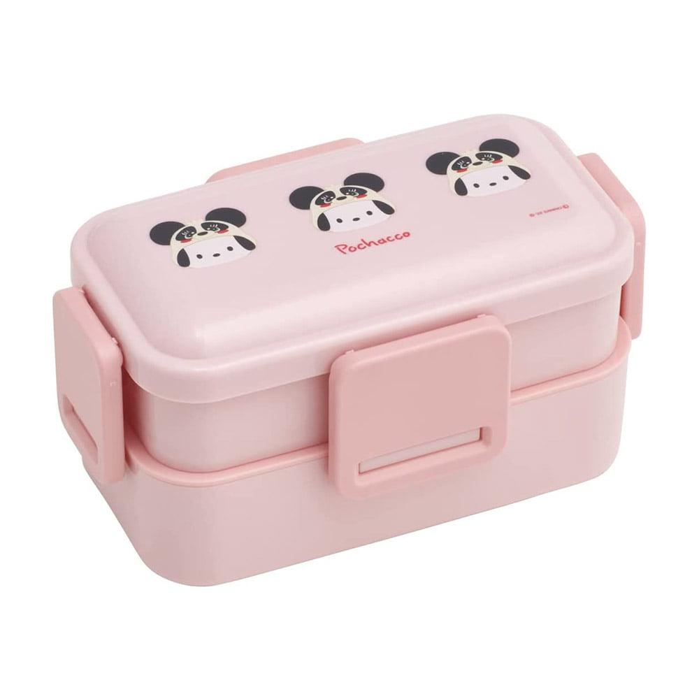 스케이터 산리오 쿠로미 2단 도시락 런치박스 600ml