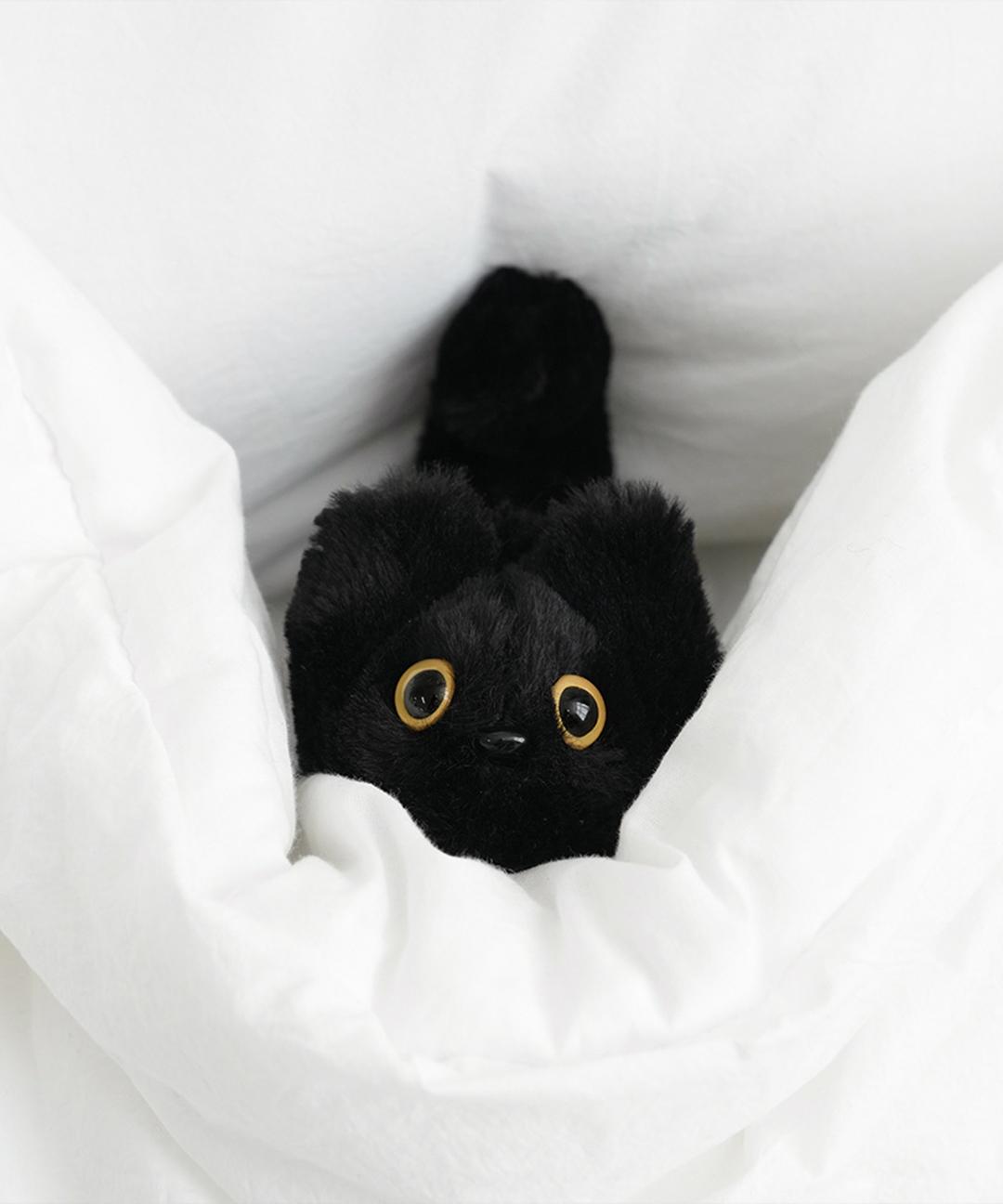 휴그 (+입양증+스카프) 인형 보조배터리 고양이 키링 깜냥이 USB C타입 충전식 귀여운 선물