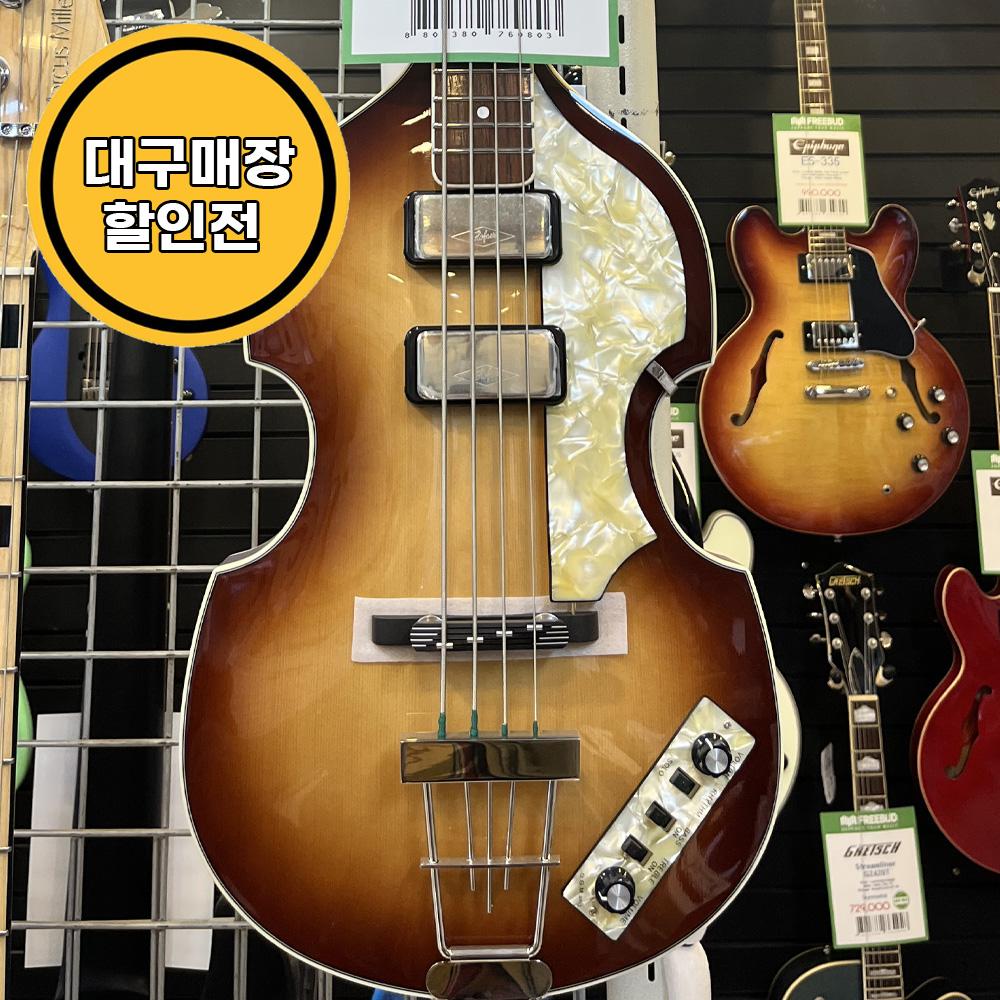 대구전시특가세일! Hofner 베이스기타 Violin Bass CT Caven