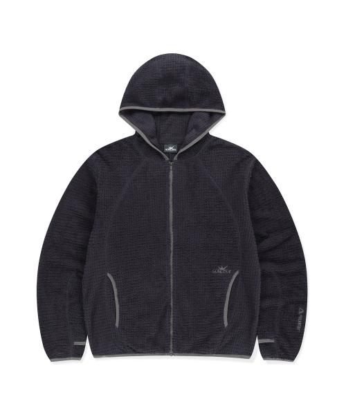 Polartec® Alpha® Zip Up Hoodie Charcoal