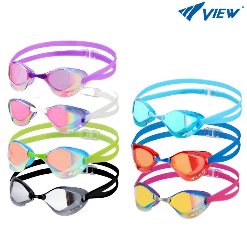 뷰 블레이드F 미러 노패킹 수경 V122SAM 스와이프 안티포그