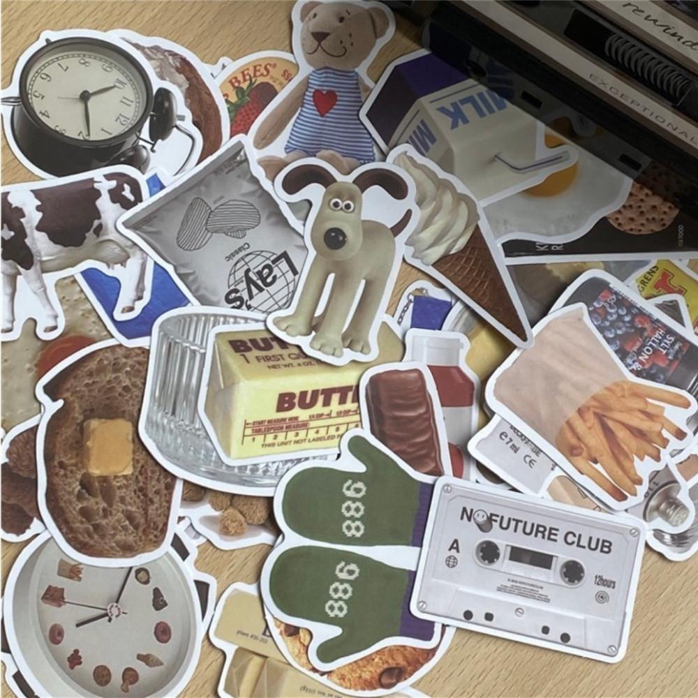 귀여운 감성 소품 리무버블 스티커 50종 세트