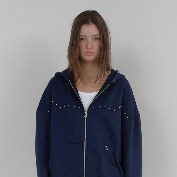 WESTERN LINE HOOD ZIP-UP (NAVY)