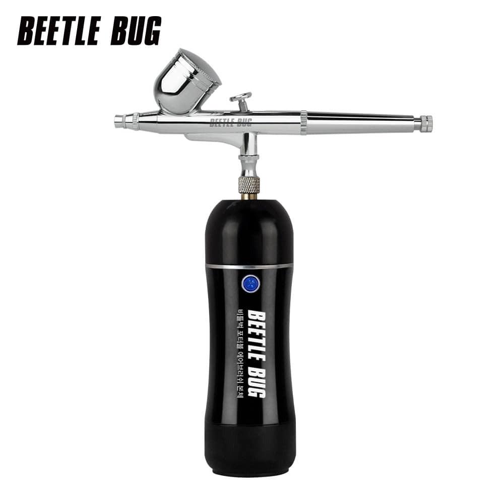 비틀벅 포터블 에어브러쉬 충전식 무선 콤프 세트 BBP-001