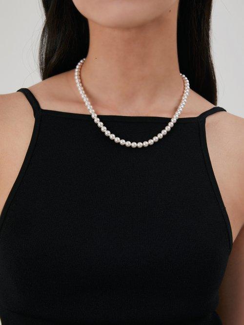 Essential Swarovski Pearl Necklace 진주목걸이