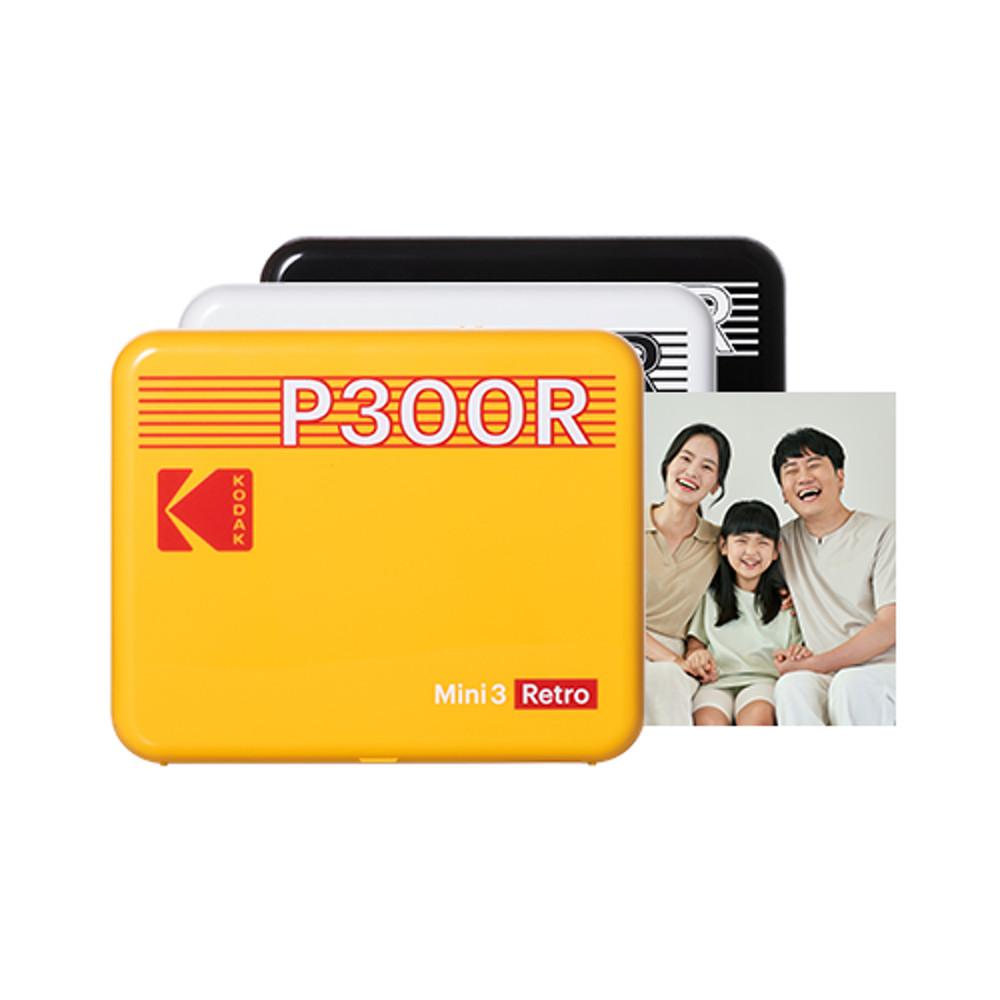 코닥 미니 3 레트로 포토프린터 사진인화기+카트리지 8매