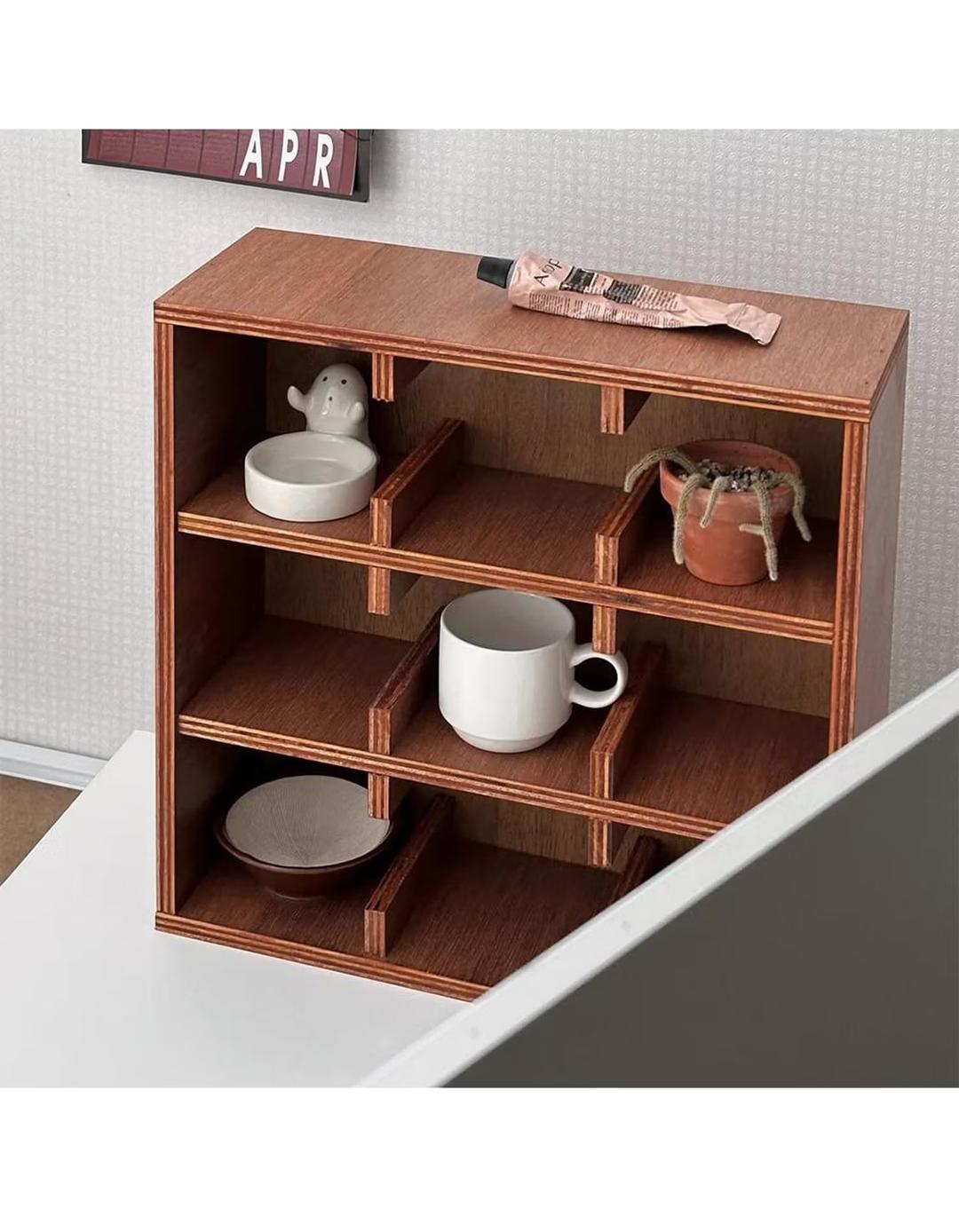 오그레 올드카페 컵 수납장