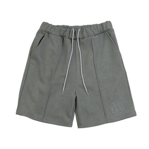 LOGO SHORTS (DYEING KHAKI)
