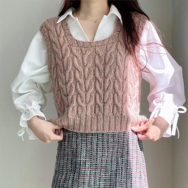 하트 꽈배기 베스트