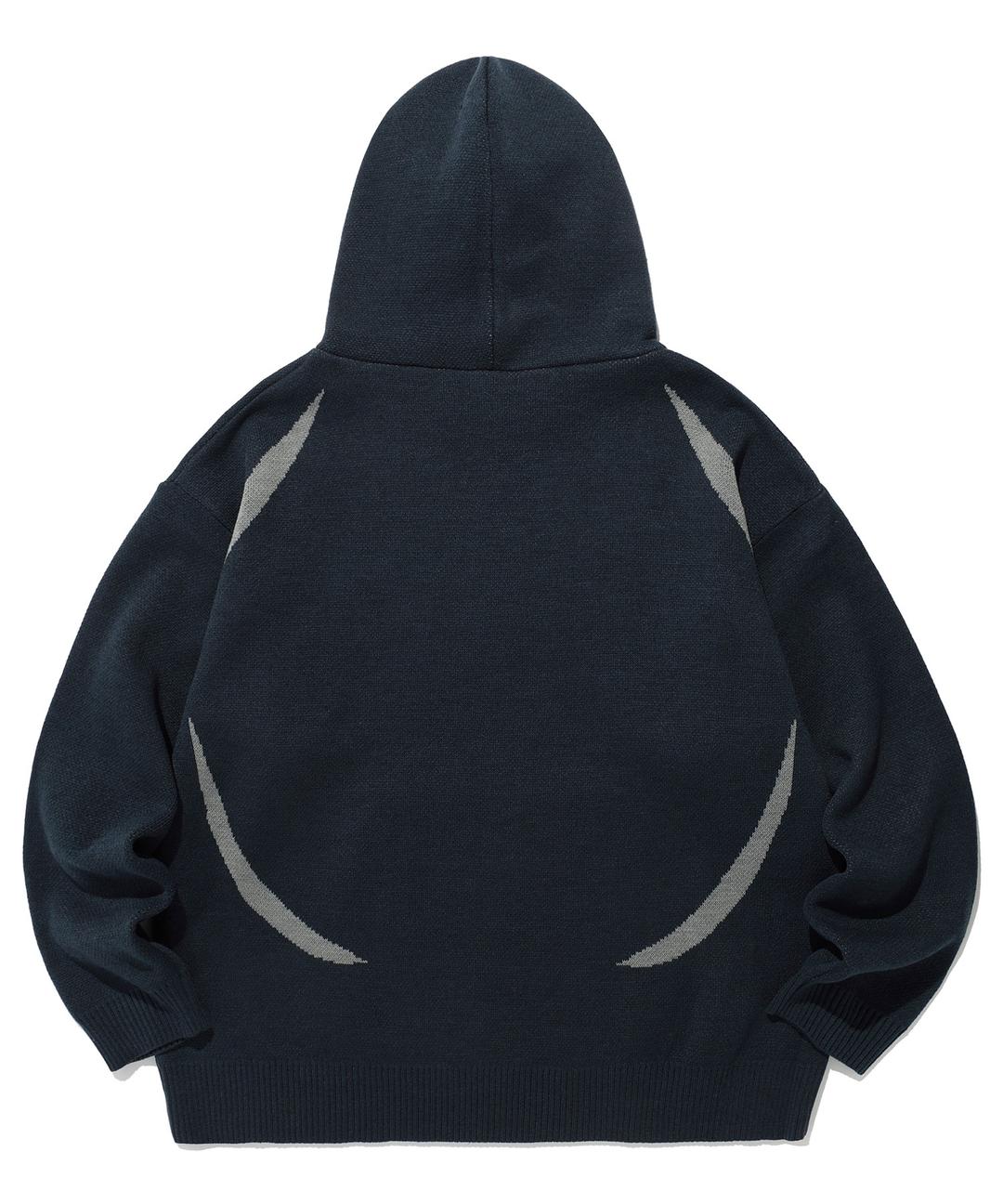 SUN BTY HOOD KNIT[NAVY]
