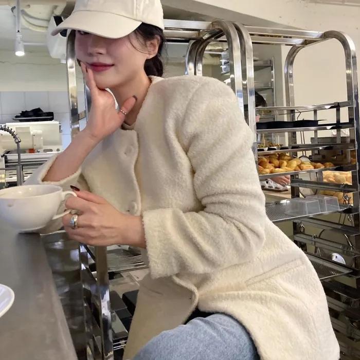 [12차 리오더] boucle wool jacket_cream (2 SIZE)