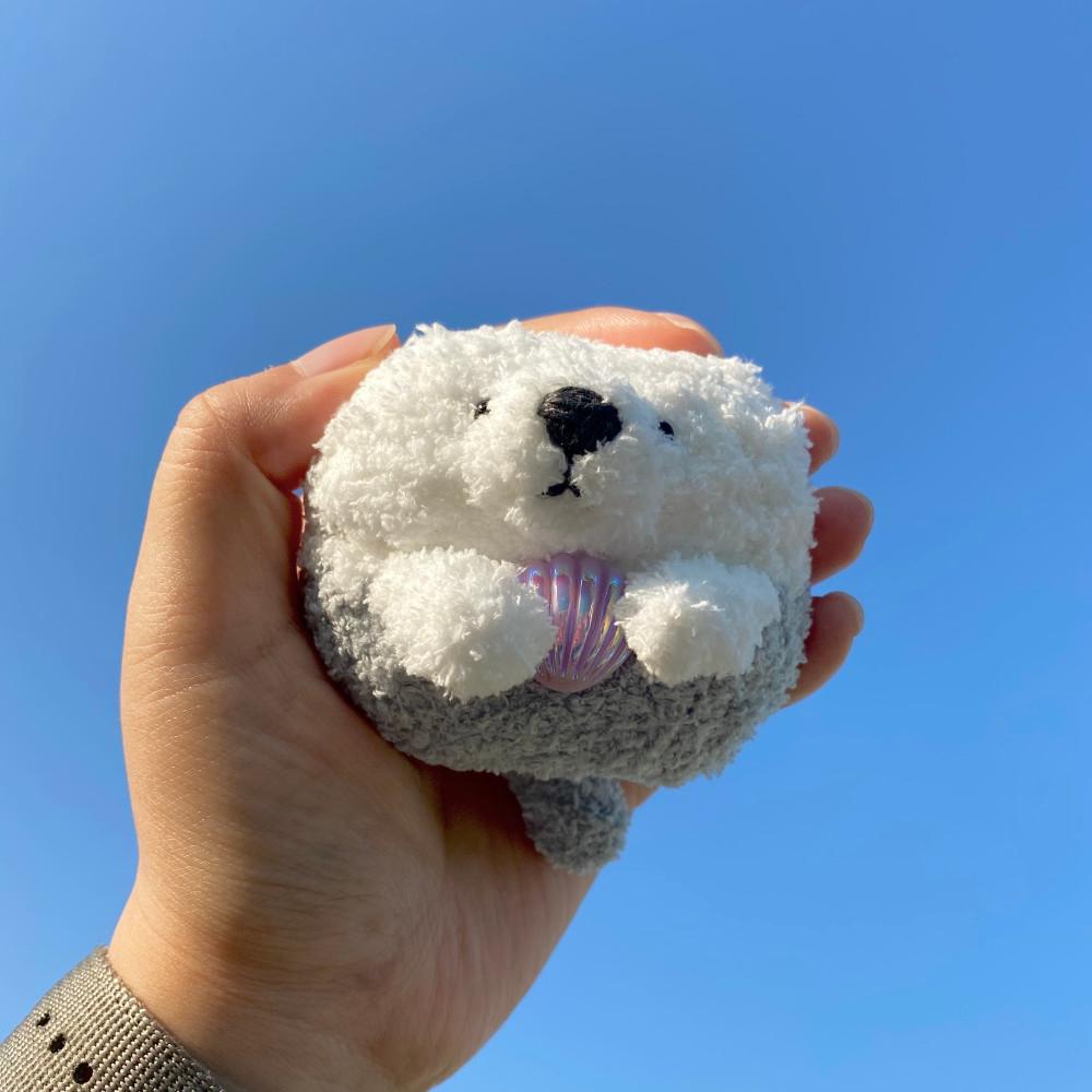 해달 에어팟1,2세대/프로 뜨개 케이스