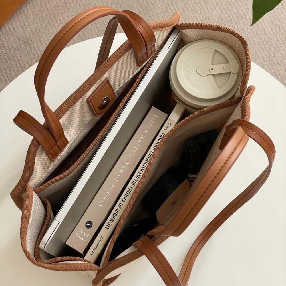 다나 보부상 가방 텀블러 백 아이패드 직장인 출근