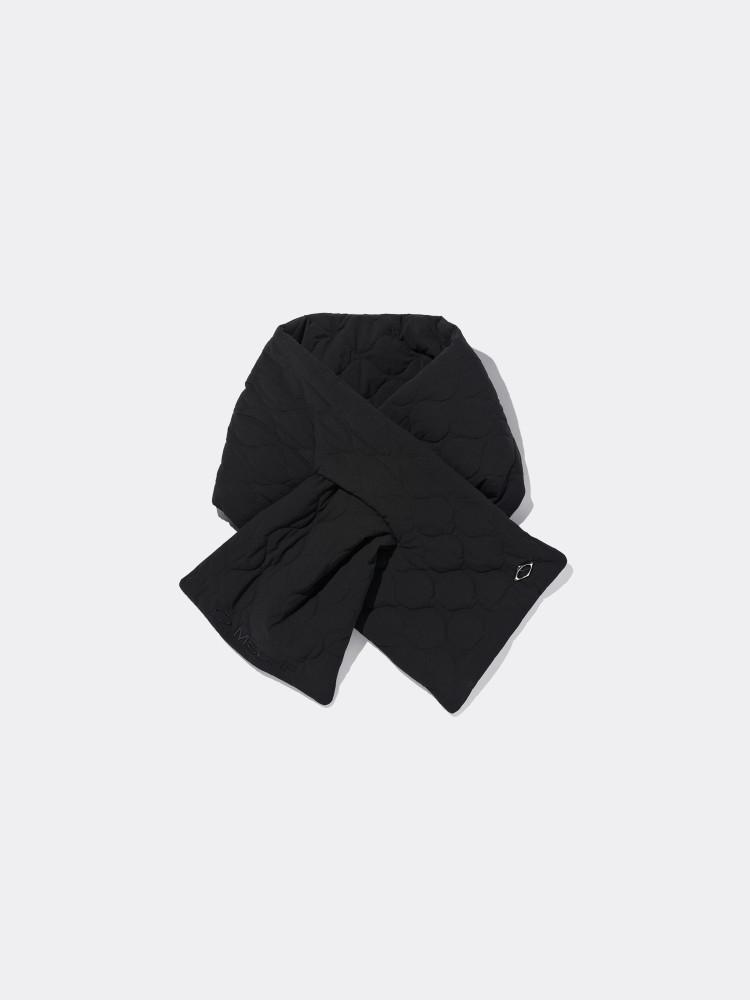 미스치프 QUILTED NECK WARMER-BLACK