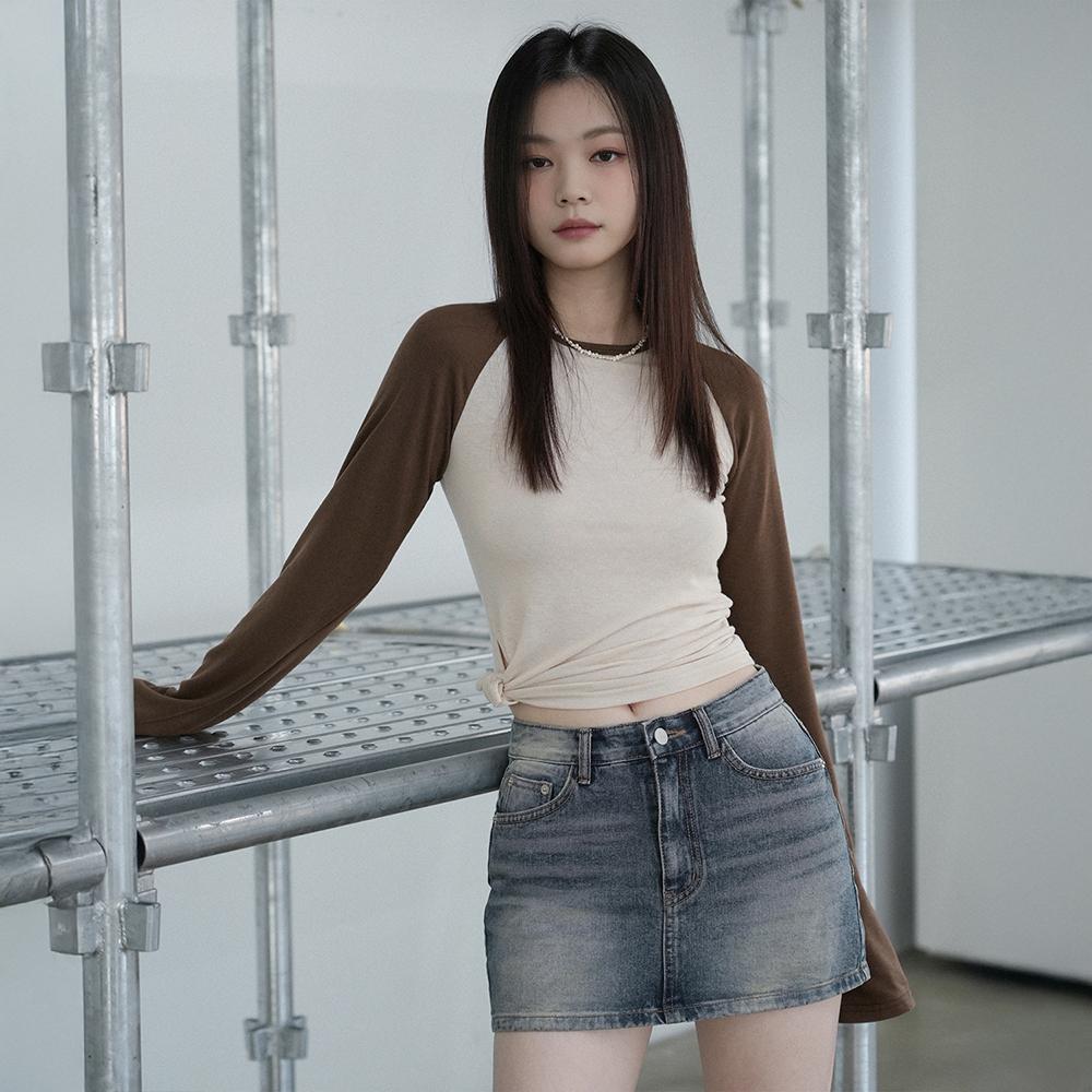 WT-18 SLIT NAGLAN TEE (2COLORS)