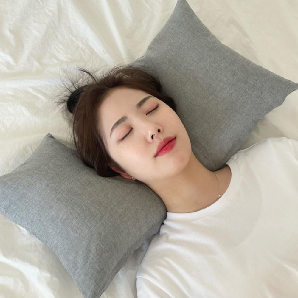 메밀 경추베개 낮은 경추목베개 일자목 목디스크 거북목 베개