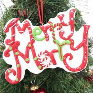 크리스마스 트리 장식 설탕 쿠키 오너먼트 메리 메리 크레이 C 15cm