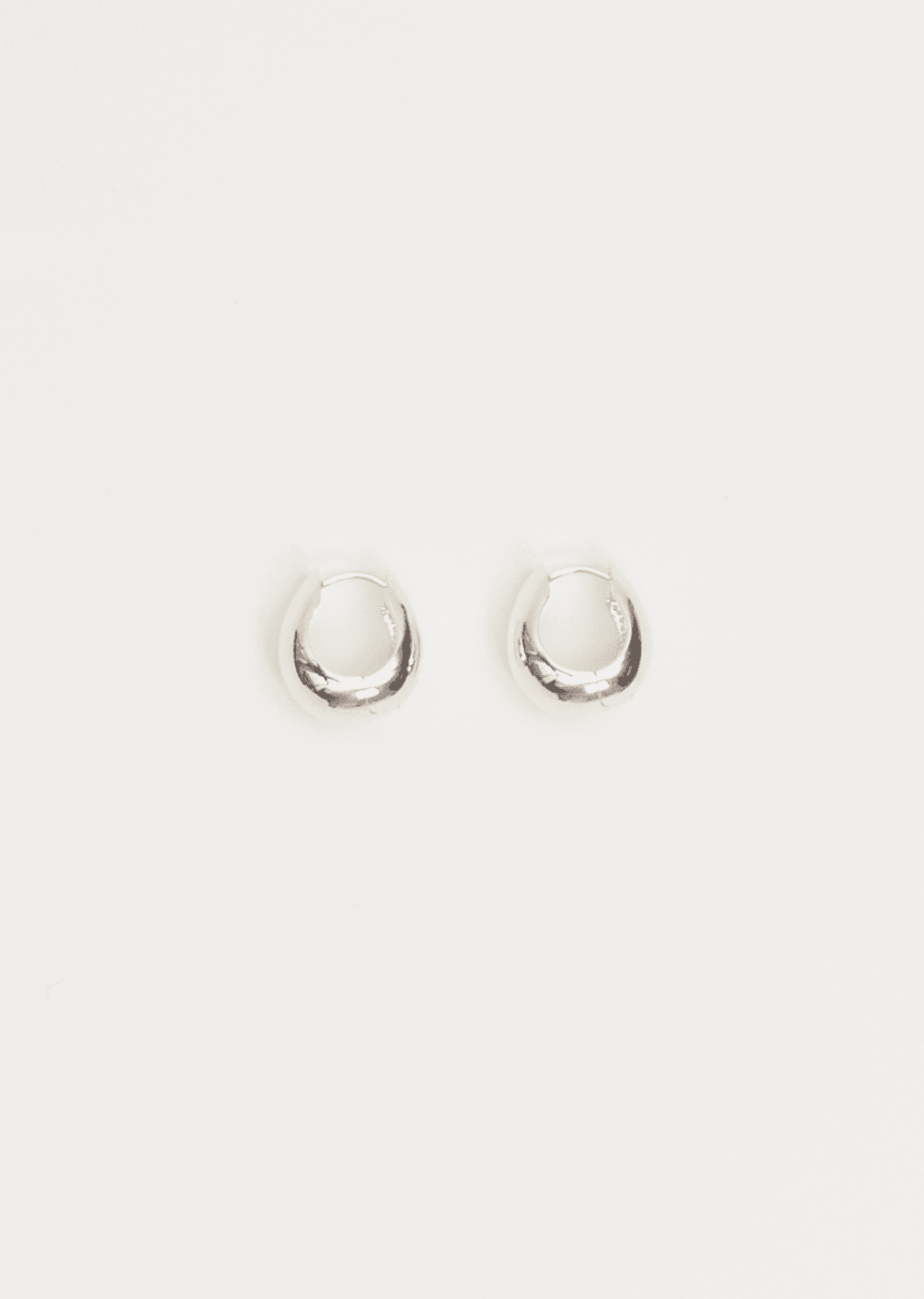 Hinged Hoops - OS / Sterling Silver