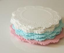 밀키 파스텔 도일리 티코스터