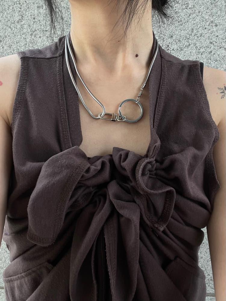 [POKKI] keyring surgical necklace 키링 써지컬 목걸이