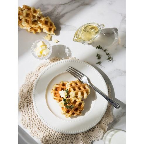 네니아 무농약 우리밀 와플 (냉동), 500g, 1개